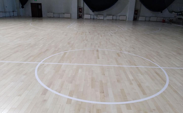 橡膠木乒乓球館木地板結(jié)構(gòu)