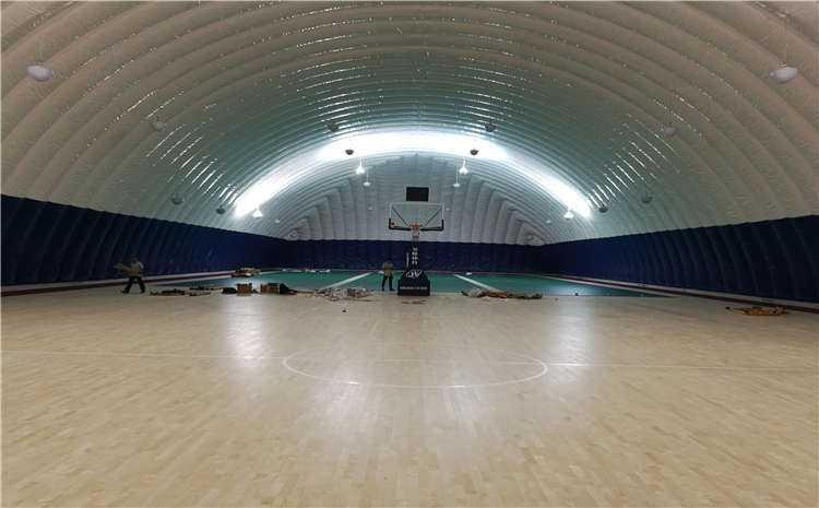 硬木企口風(fēng)雨操場地板翻新施工